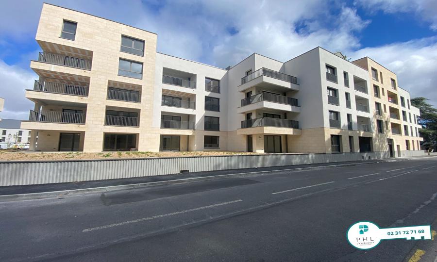 A CAEN QUARTIER HASTINGS - APPARTEMENT 3 PIECES AVEC BALCON, CAVE ET PARKING PRIVATIF