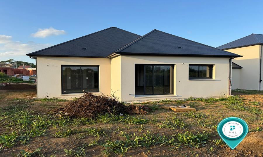 MAISON NEUVE DE PLAIN PIED 4 PIECES DE 104 M² HABITABLE AVEC GARAGE SUR UN TERRAIN DE 532 M²