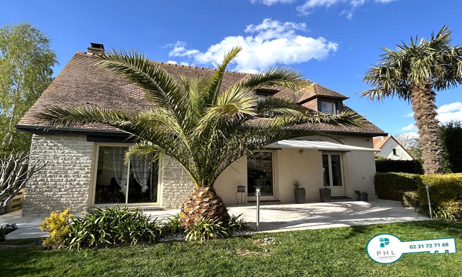 A THAON MAISON 6 PIECES 137 M², SOUS-SOL COMPLET, DOUBLE GARAGE, ET UN PETIT GARAGE