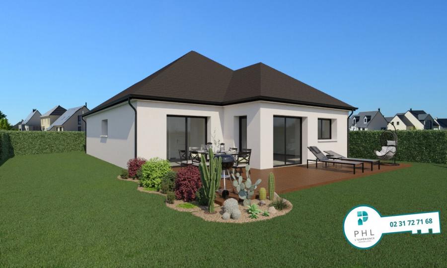 MAISON DE PLAIN-PIED EN COURS DE CONSTRUCTION 5 PIECES DE 104 M² AVEC GARAGE
