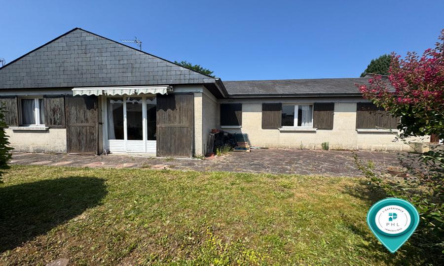 A HEROUVILLE SAINT CLAIR, QUARTIER BELLES PORTES, MAISON 5 PIECES 108 M2 AVEC JARDIN ET GARAGE