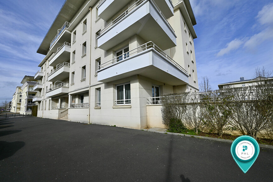 En exclusivité |Caen, quartier Beaulieu | Appartement 2 pièces de 47 m² avec balcon et place de parking - PHL Immobilier